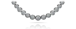 Classic Diamond Strand Diamond Necklace with 6.05 ct.(finished)