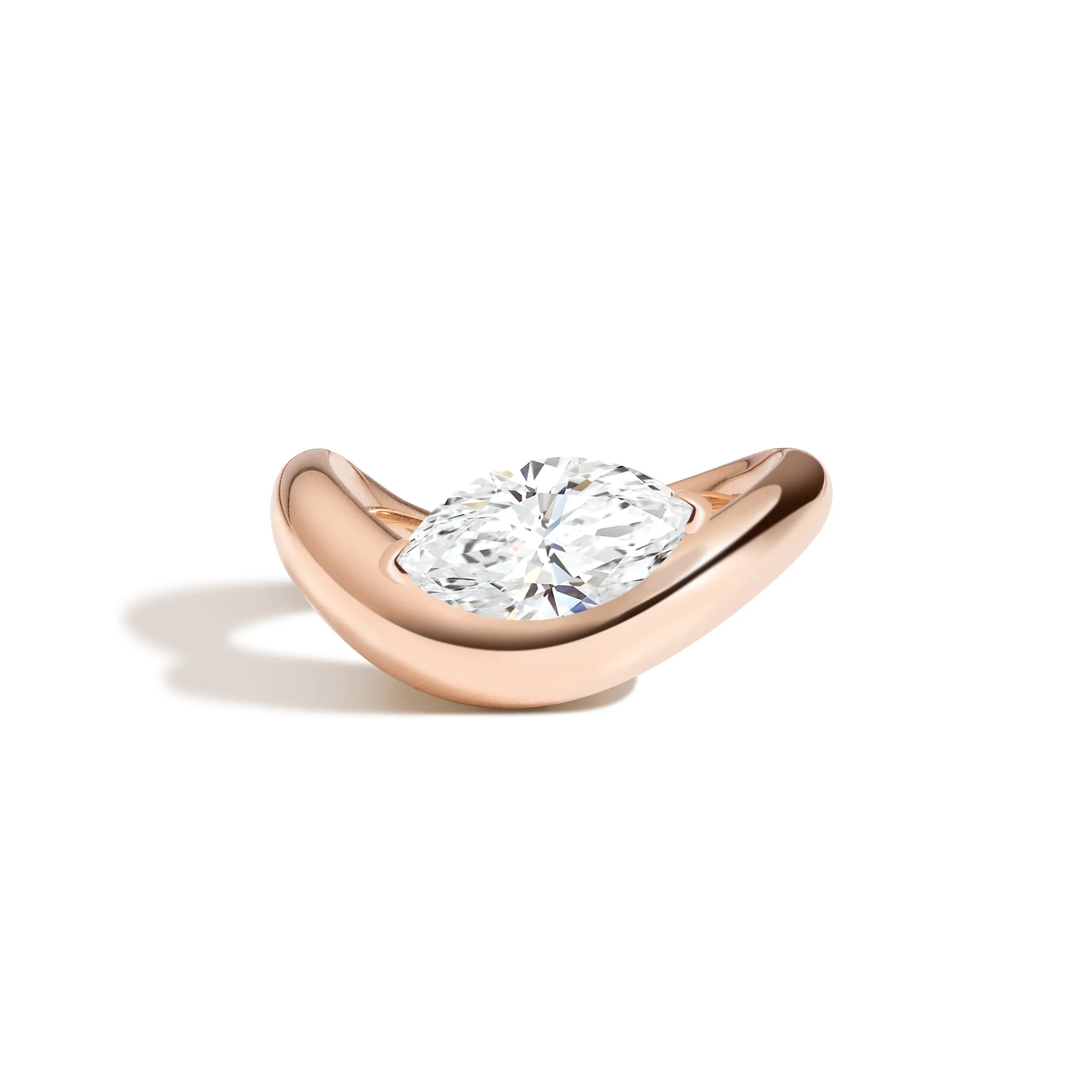 Cloud Marquise Ring