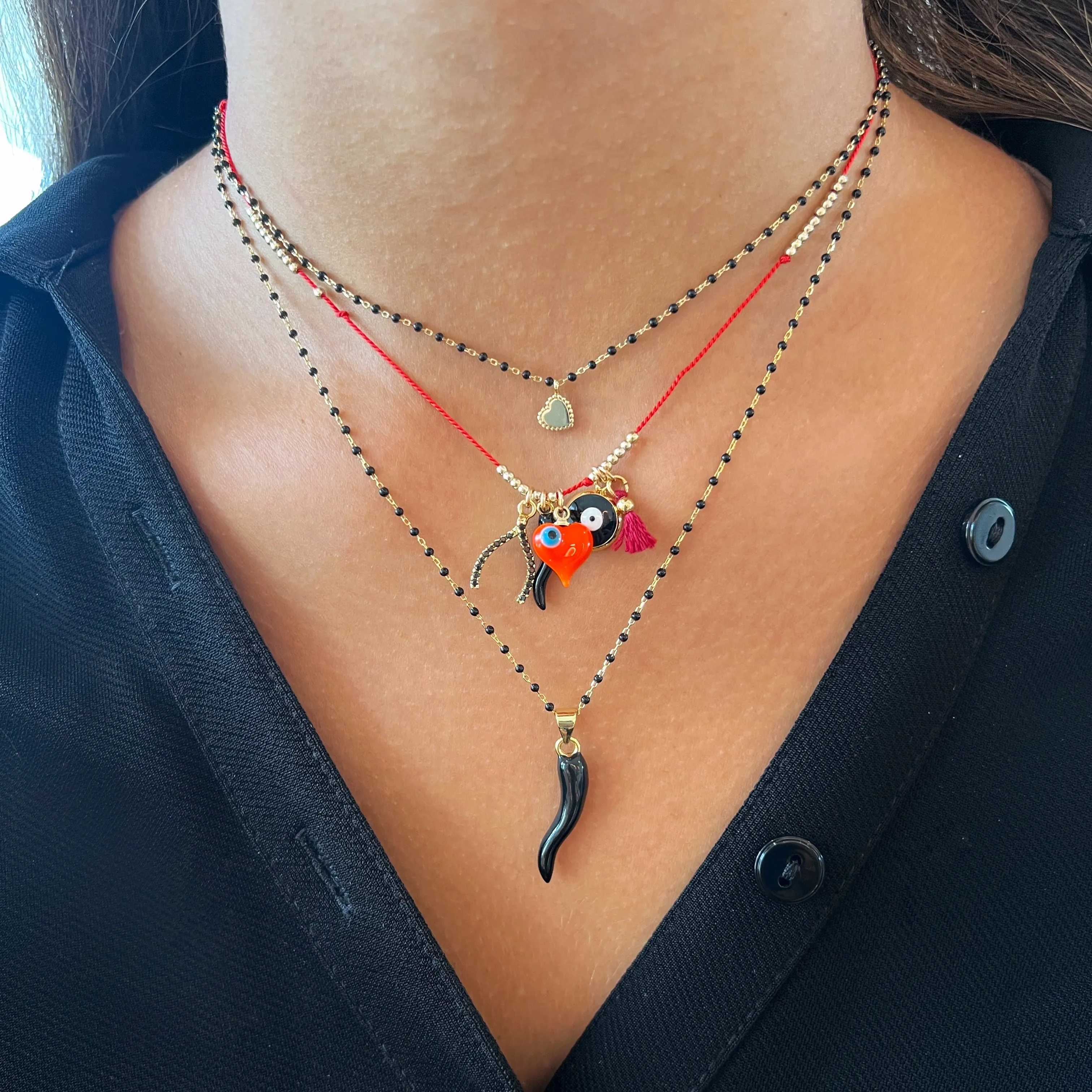 Color Beads Necklace