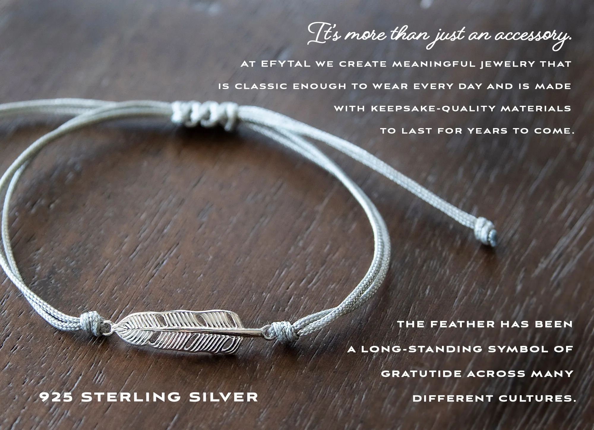 constance feather cord bracelet set • same souls