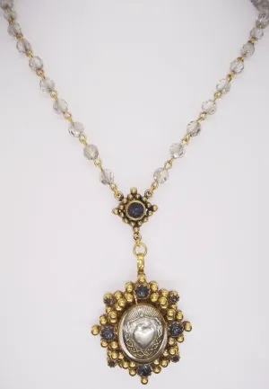 Cross Crystal Rosary (32195)