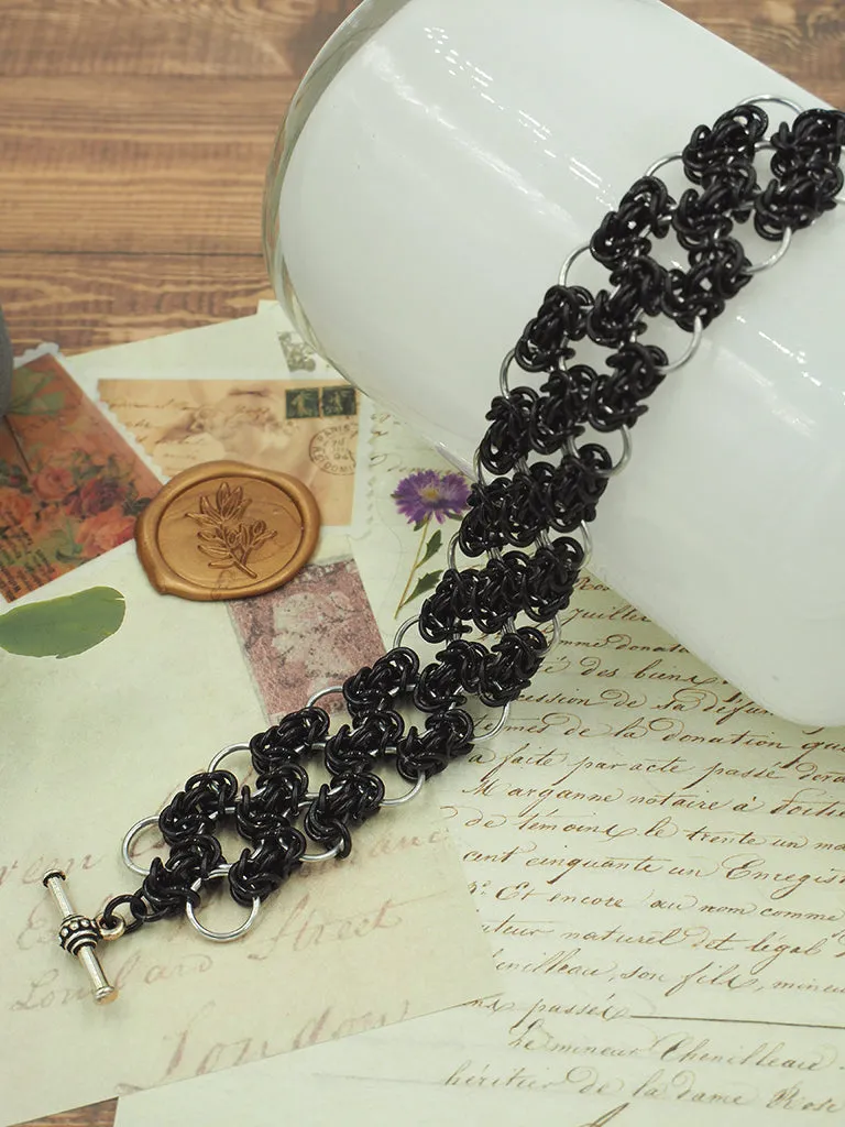 Custom Byzantine Lace Bracelet