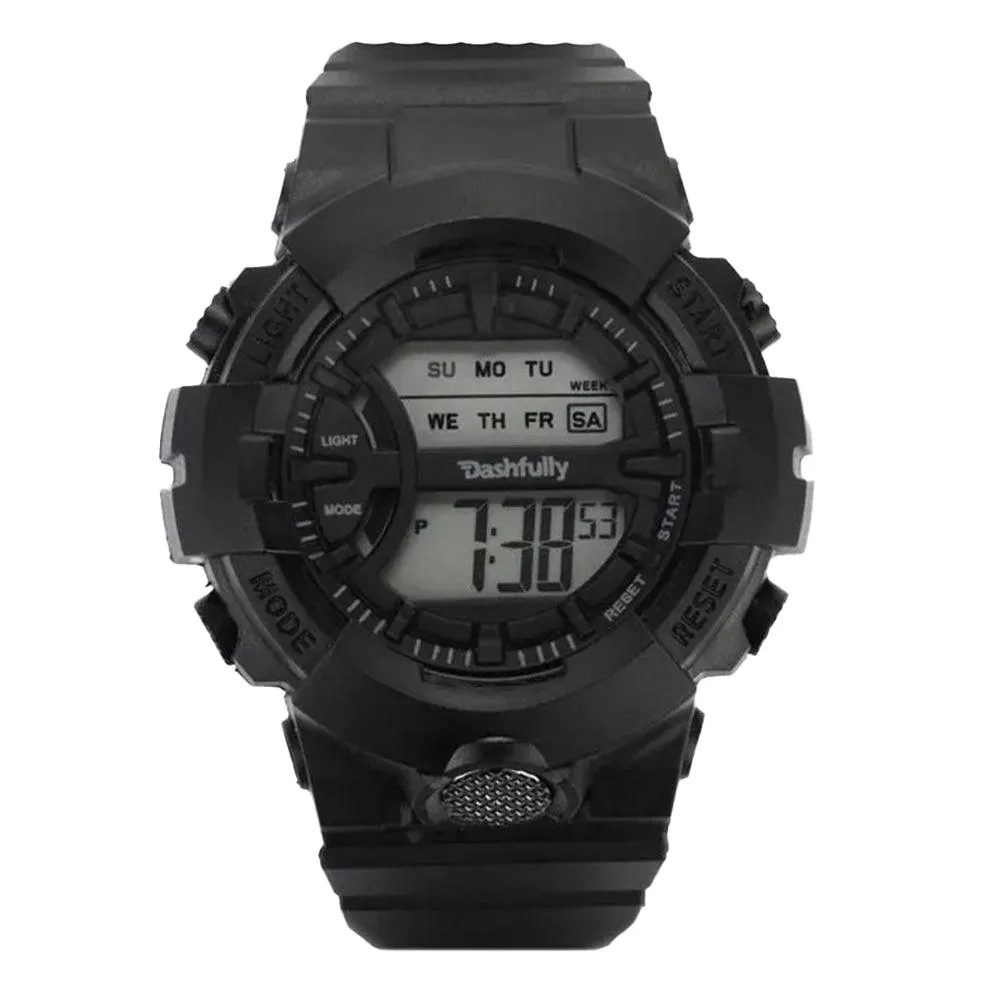 Dashfully DFG1804-BB Sport Digital Watch