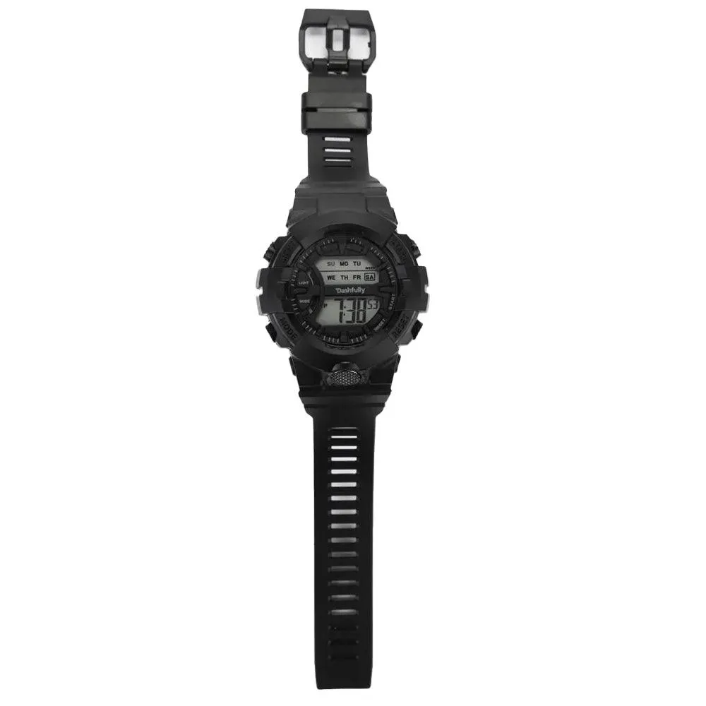 Dashfully DFG1804-BB Sport Digital Watch