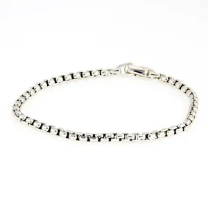 David Yurman Box Chain Bracelet