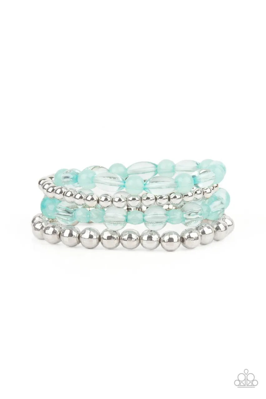 Delightfully Disco Blue Paparazzi Bracelet