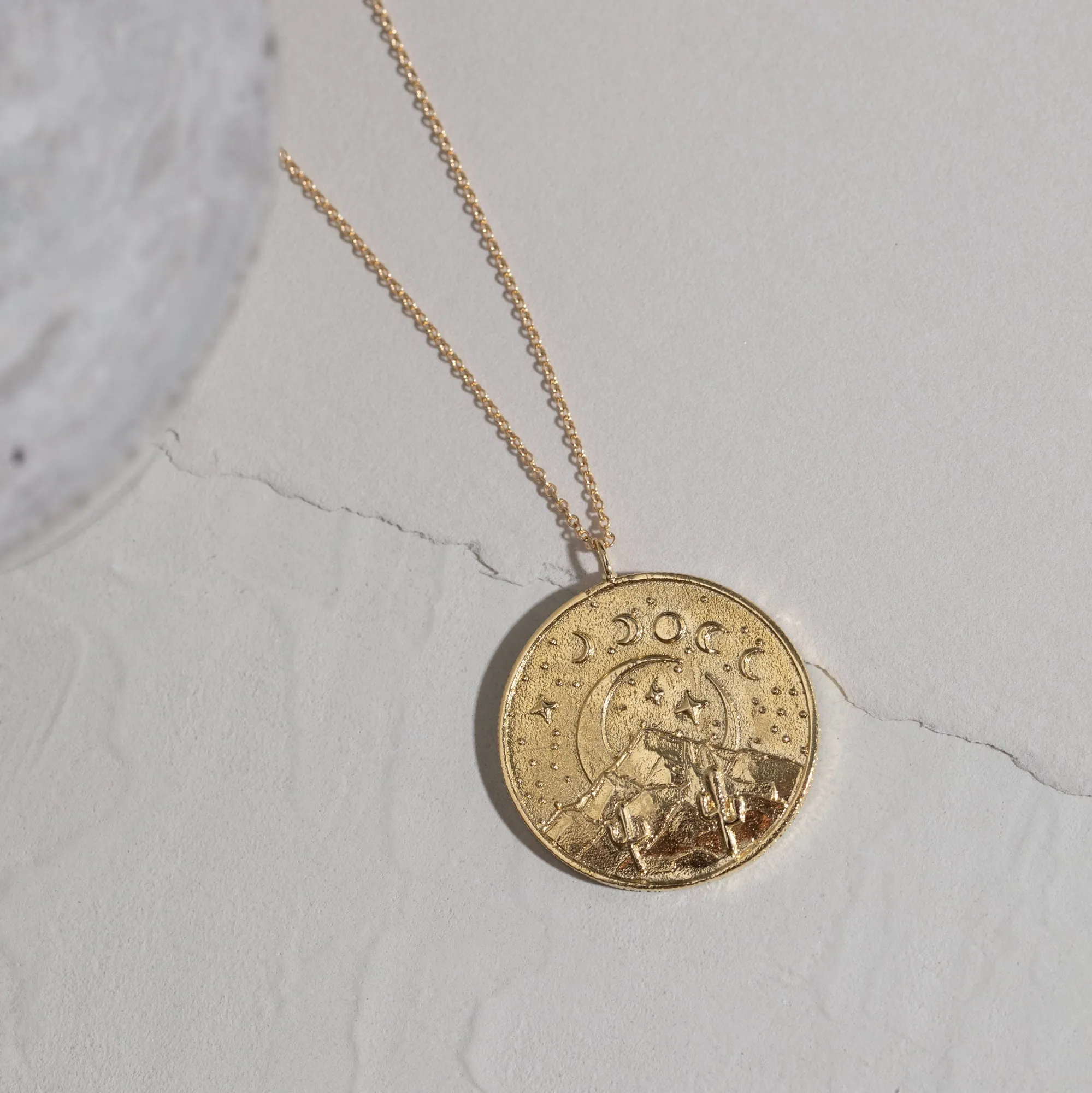 Desert Token Necklace