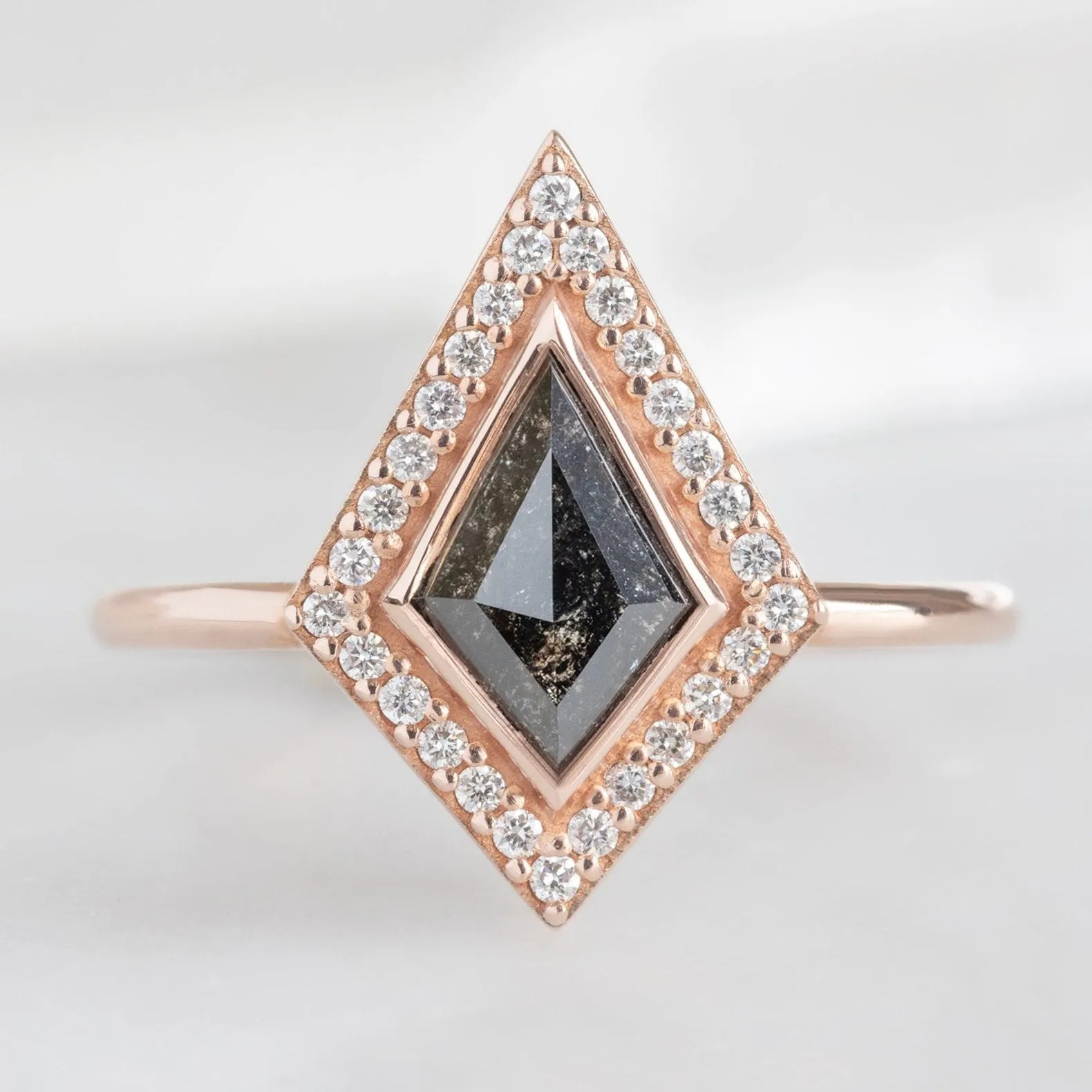 Design Your Own Custom | Kite-Shaped Diamond Engagement Ring