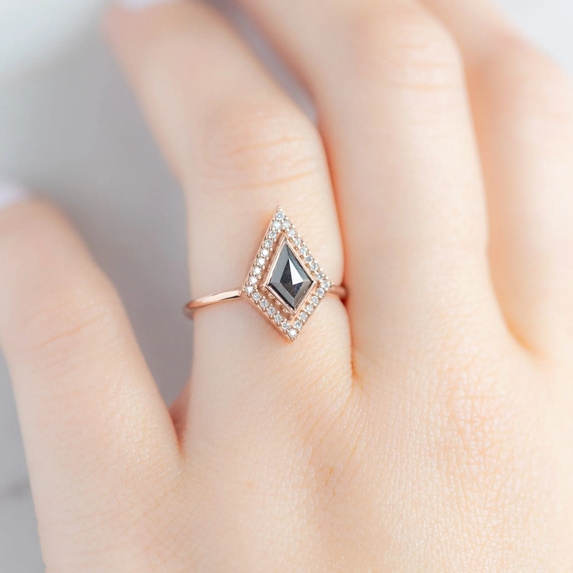 Design Your Own Custom | Kite-Shaped Diamond Engagement Ring
