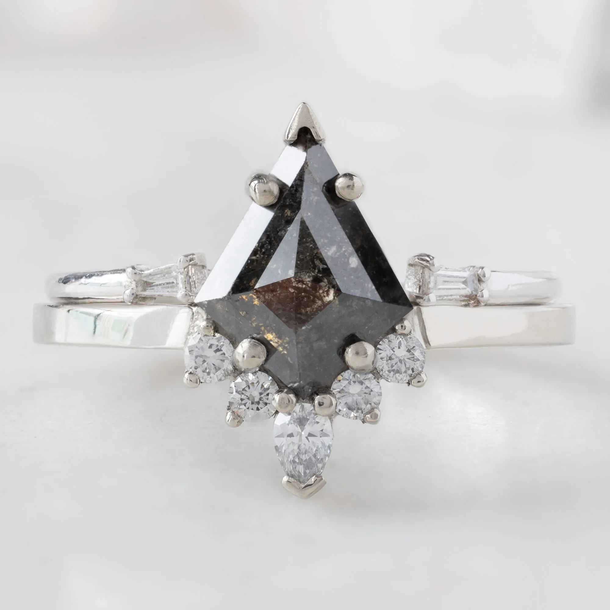 Design Your Own Custom | Kite-Shaped Diamond Engagement Ring