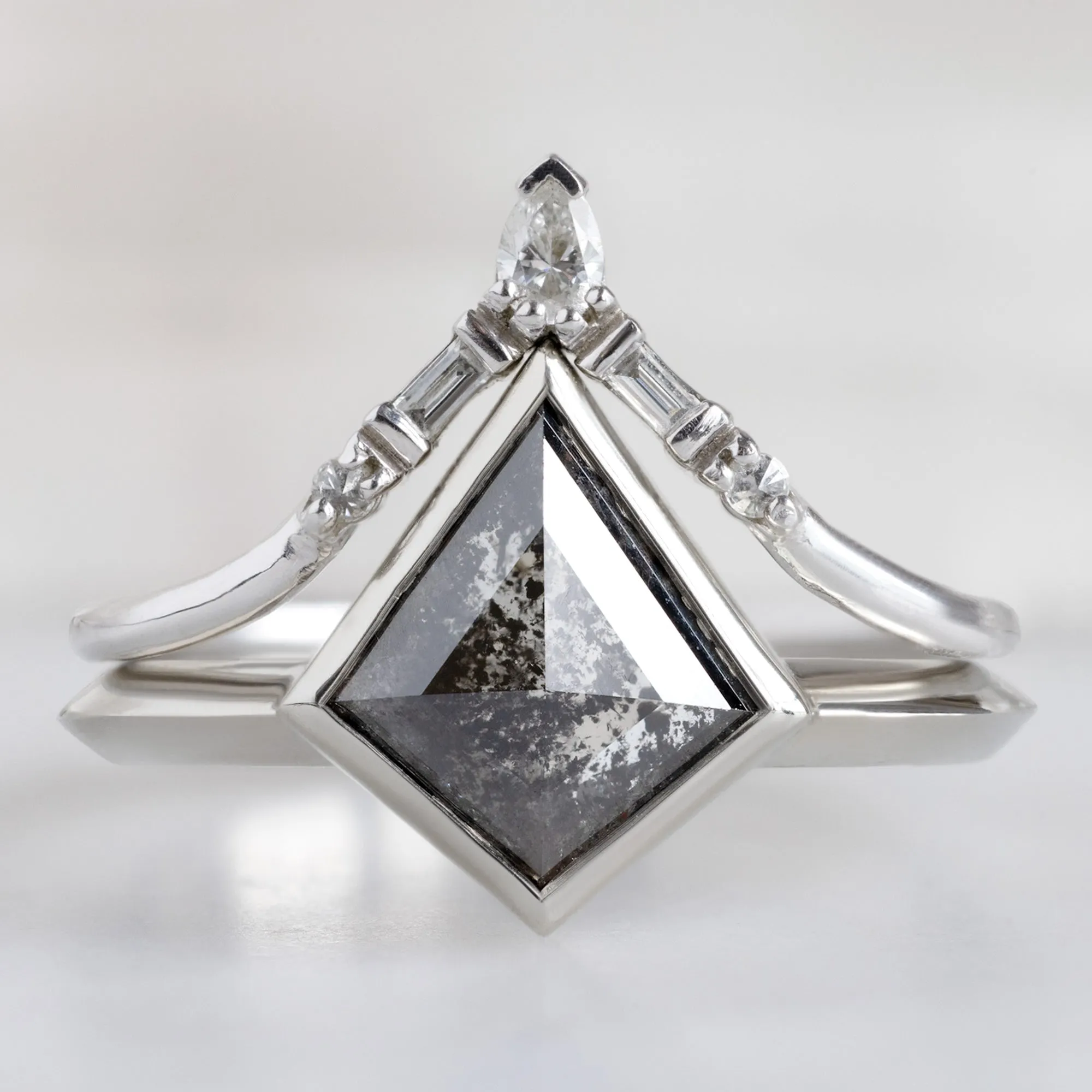 Design Your Own Custom | Kite-Shaped Diamond Engagement Ring
