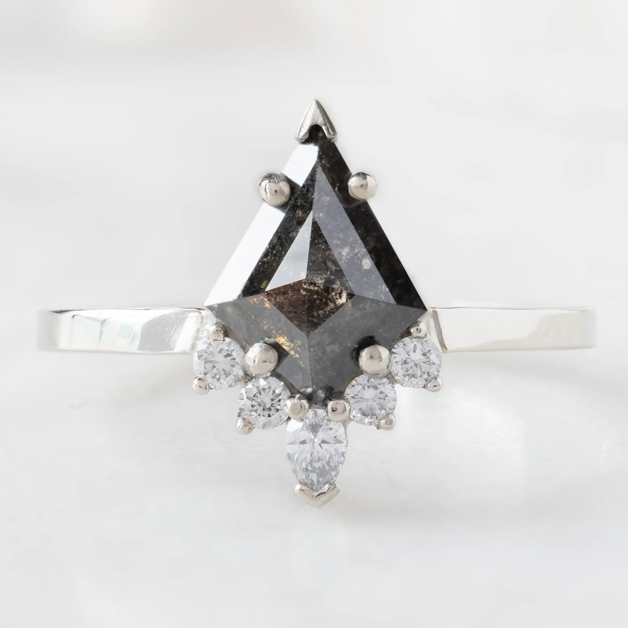 Design Your Own Custom | Kite-Shaped Diamond Engagement Ring