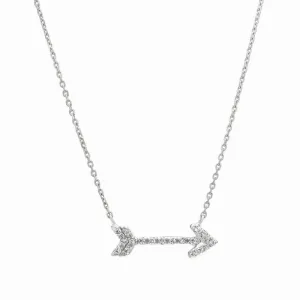 DIAMOND ARROW NECKLACE 14K GOLD (0.15 CTW)