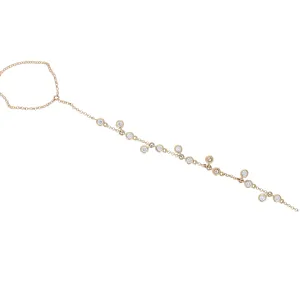 Diamond Bezel Hand Chain