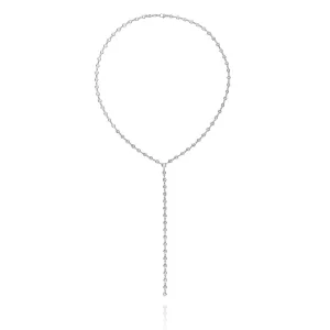 Diamond by The Yard 77-Stone Floating Necklace w/Drop