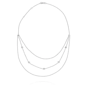Diamond by The Yard Chandelier Necklace