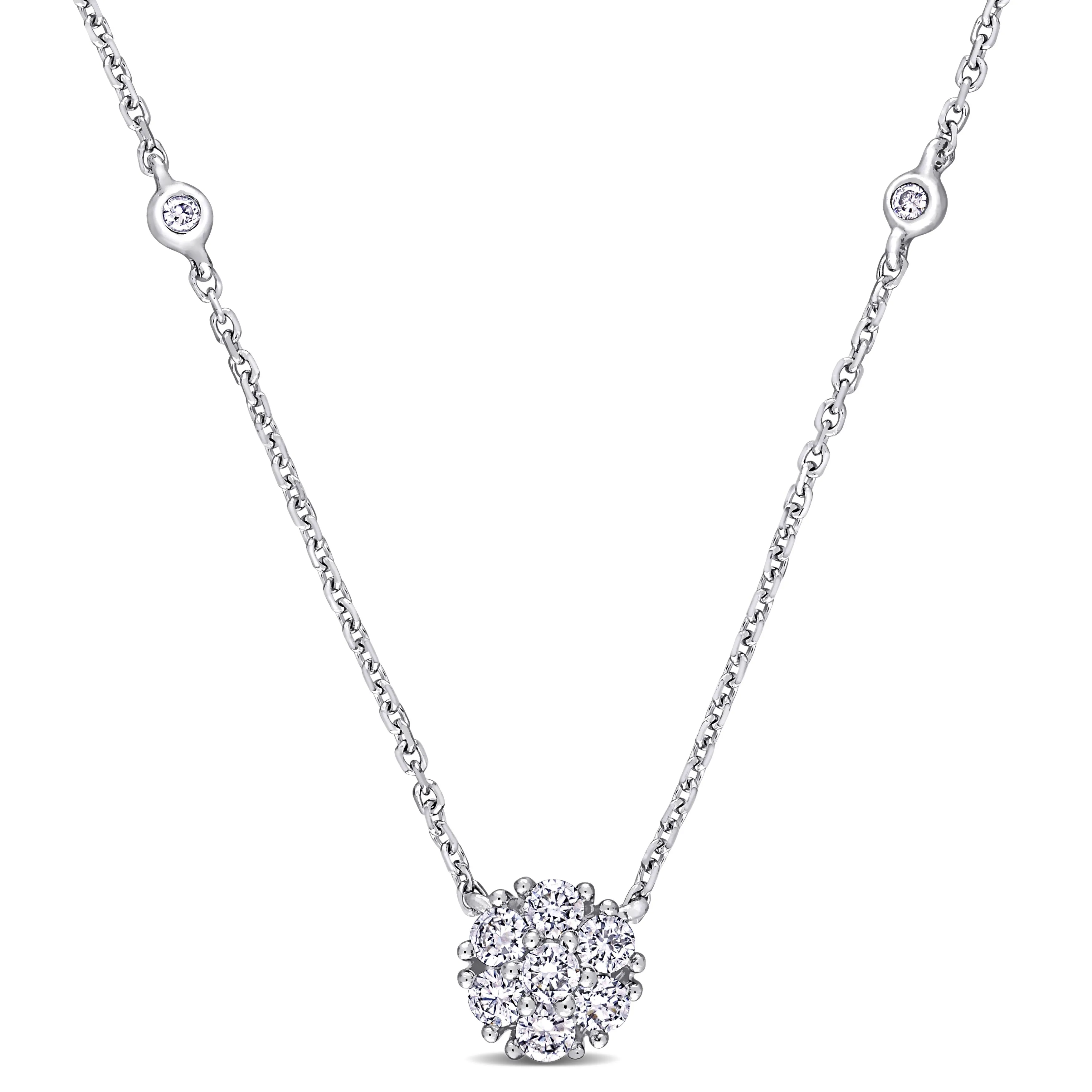 Diamond cluster with By The Yard Chain