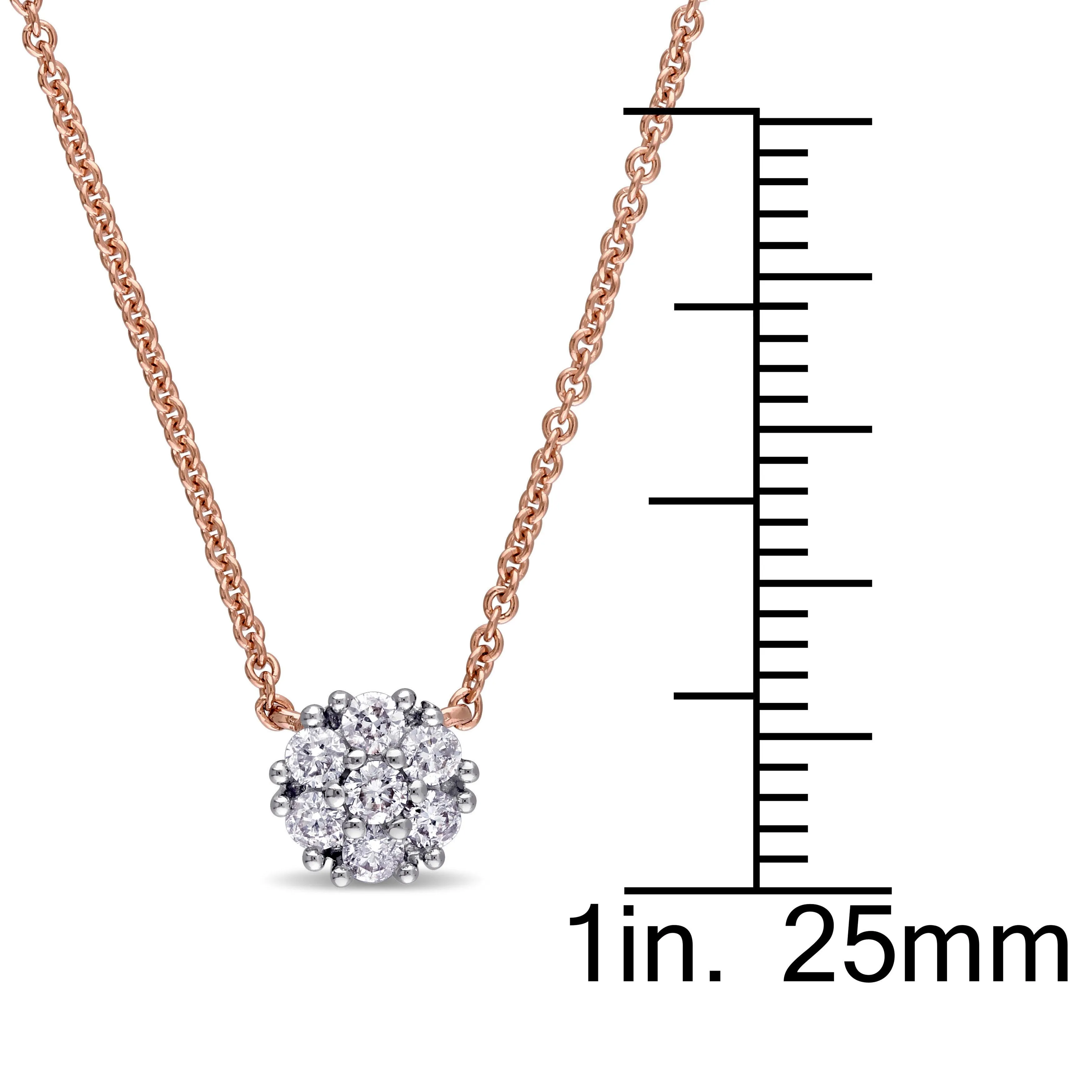 Diamond cluster with By The Yard Chain
