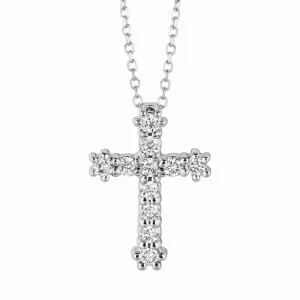 DIAMOND CROSS NECKLACE 14K GOLD (0.33 CTW) 3