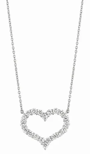 DIAMOND HEART NECKLACE 14K GOLD (1 CTW) N5096W1