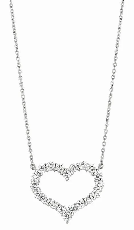 DIAMOND HEART NECKLACE 14K GOLD (1 CTW) N5096W1