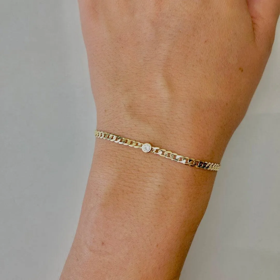 Diamond Link Bracelet