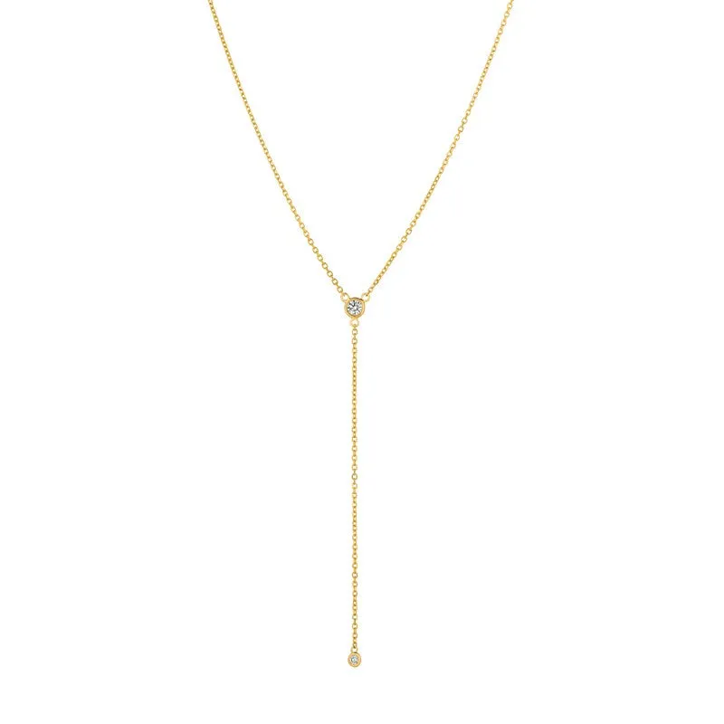 DIAMOND NECKLACE 14K GOLD (0.15 CTW) 2