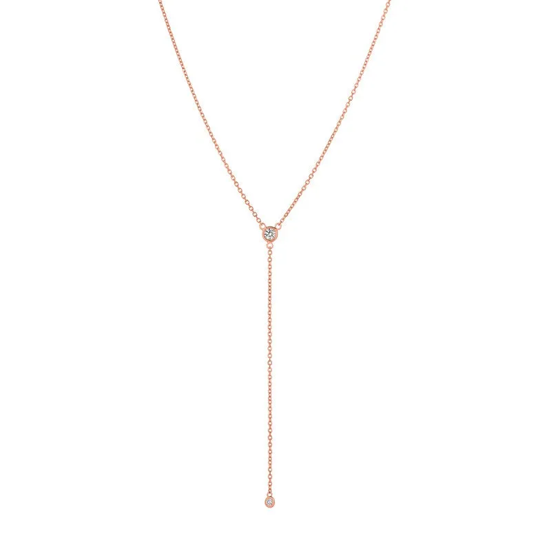 DIAMOND NECKLACE 14K GOLD (0.15 CTW) 2