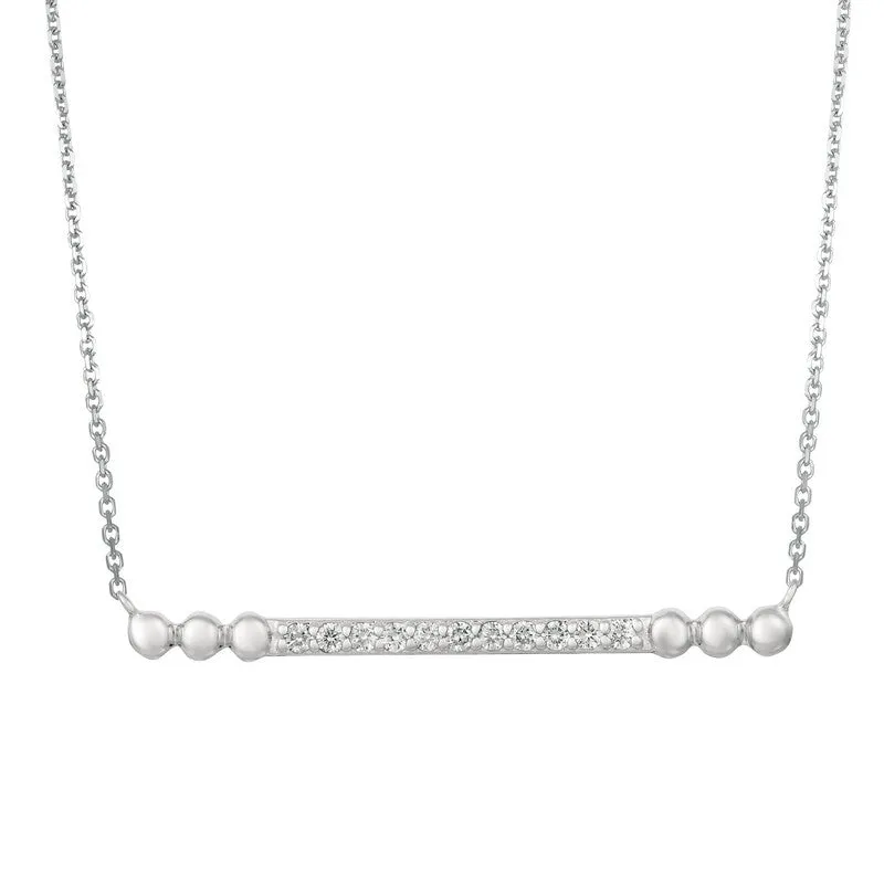 DIAMOND NECKLACE 14K GOLD (0.25 CTW) 11