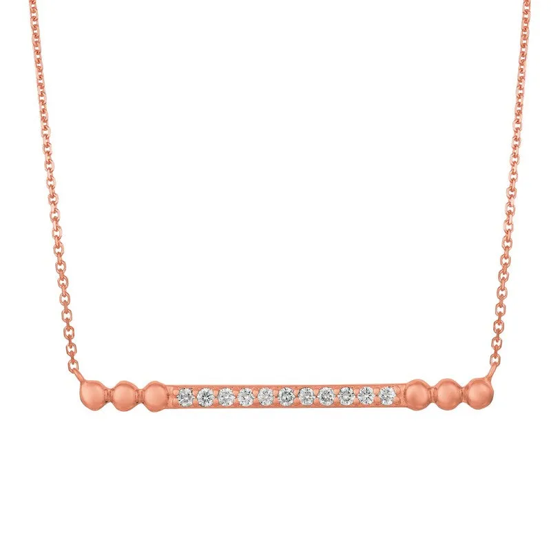 DIAMOND NECKLACE 14K GOLD (0.25 CTW) 11