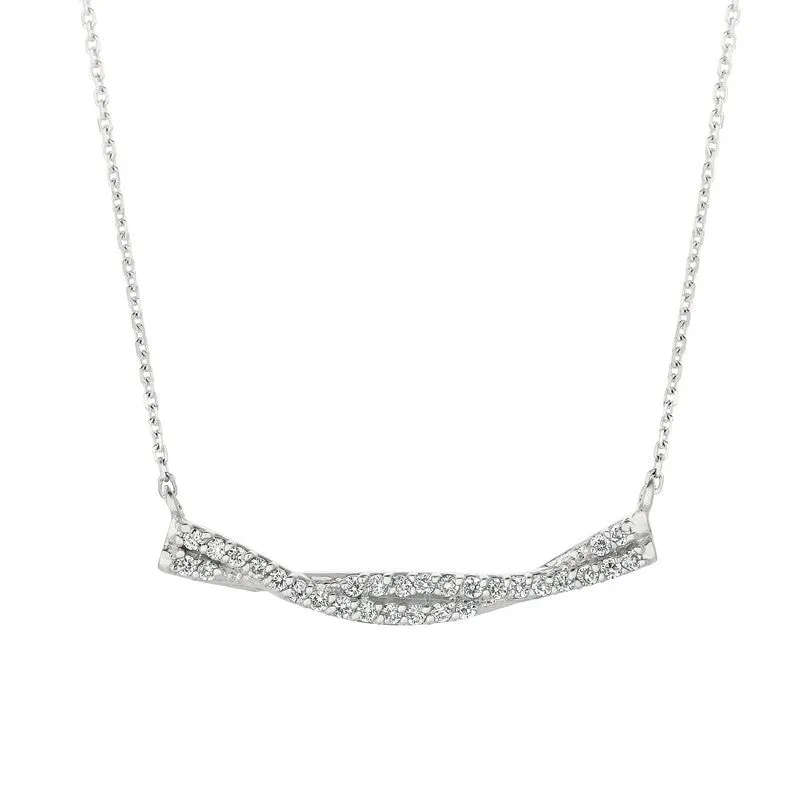 DIAMOND NECKLACE 14K GOLD (0.25 CTW) 2
