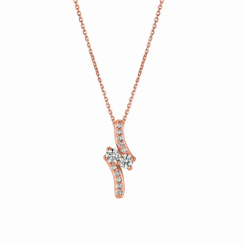 DIAMOND NECKLACE 14K GOLD (0.5 CTW) 5