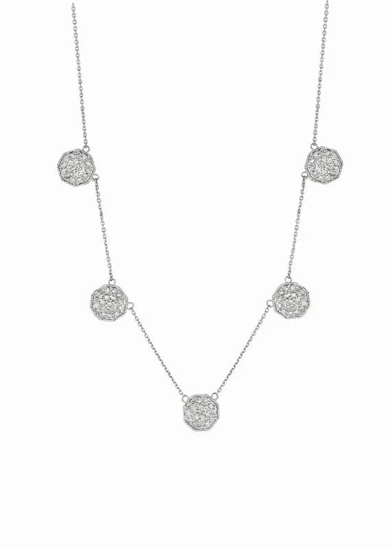 DIAMOND NECKLACE 14K GOLD (1.33 CTW)