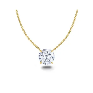 Diamond Solitaire Necklace