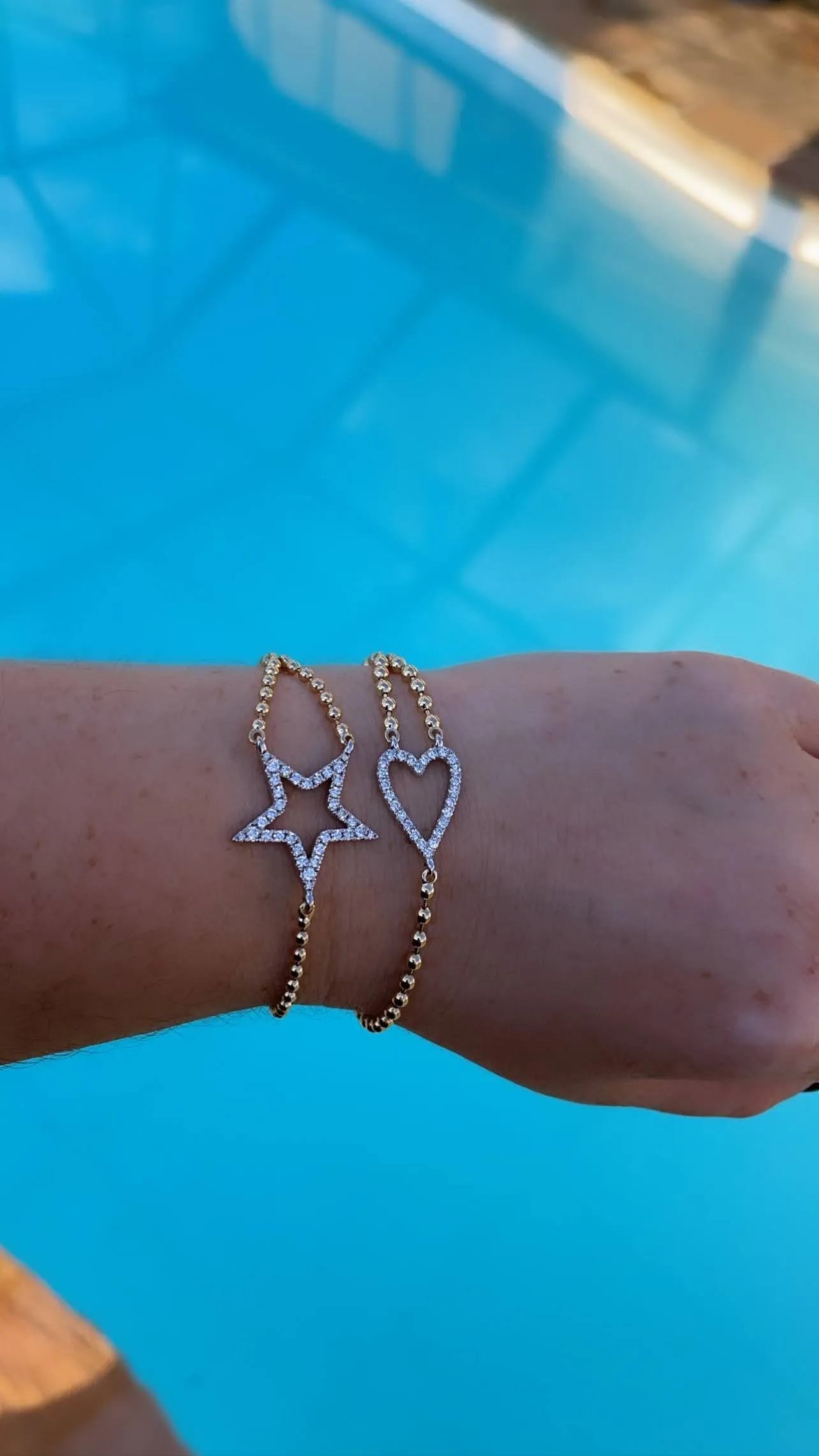 Diamond Star Ball bracelet