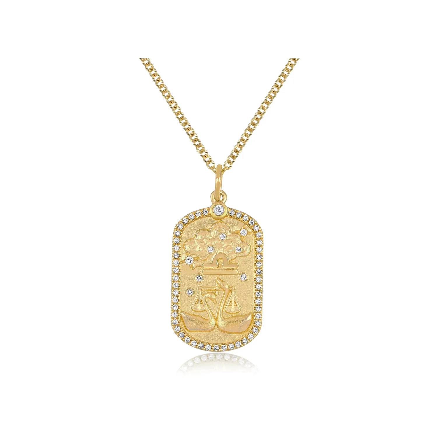 Diamond Zodiac Necklace