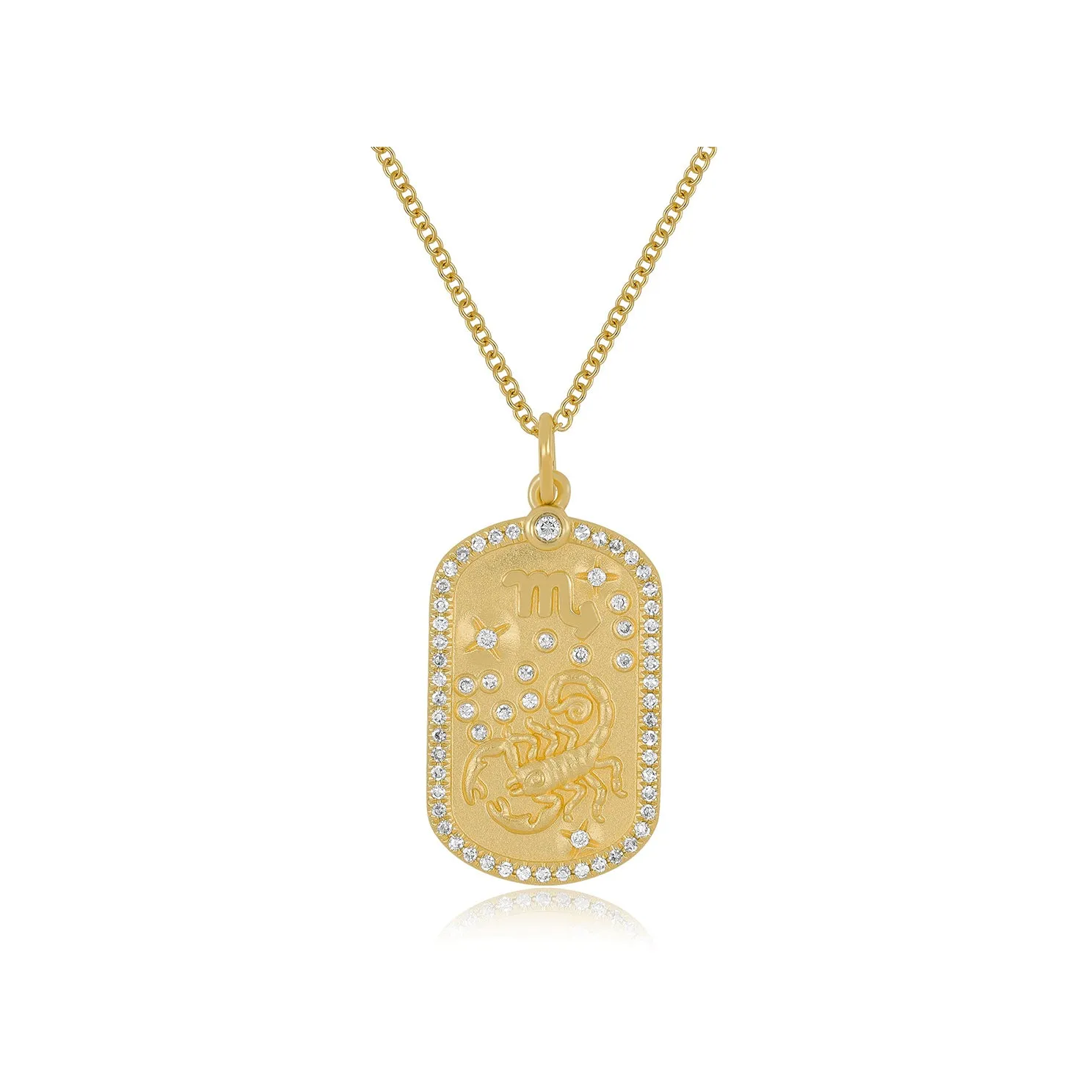 Diamond Zodiac Necklace