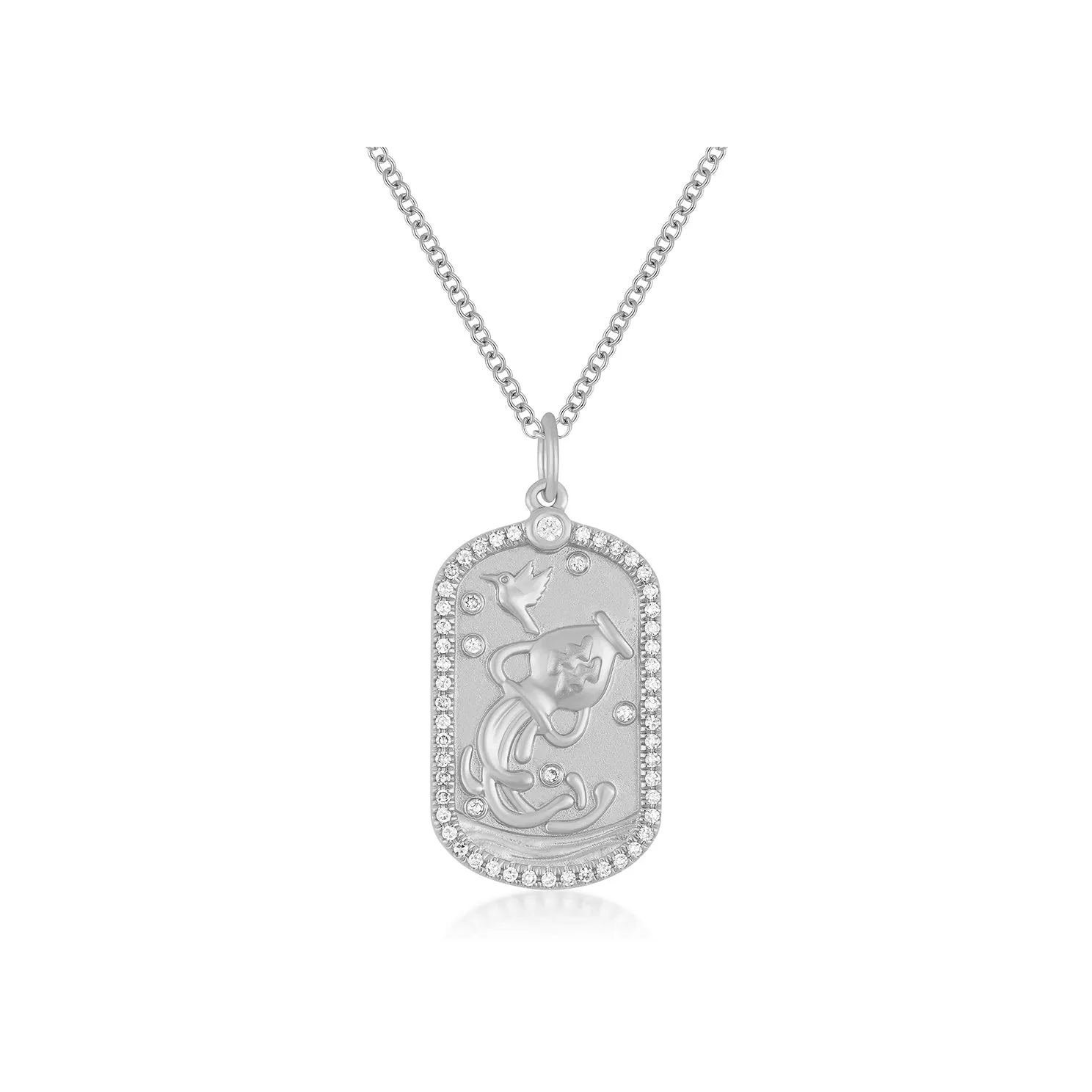 Diamond Zodiac Necklace