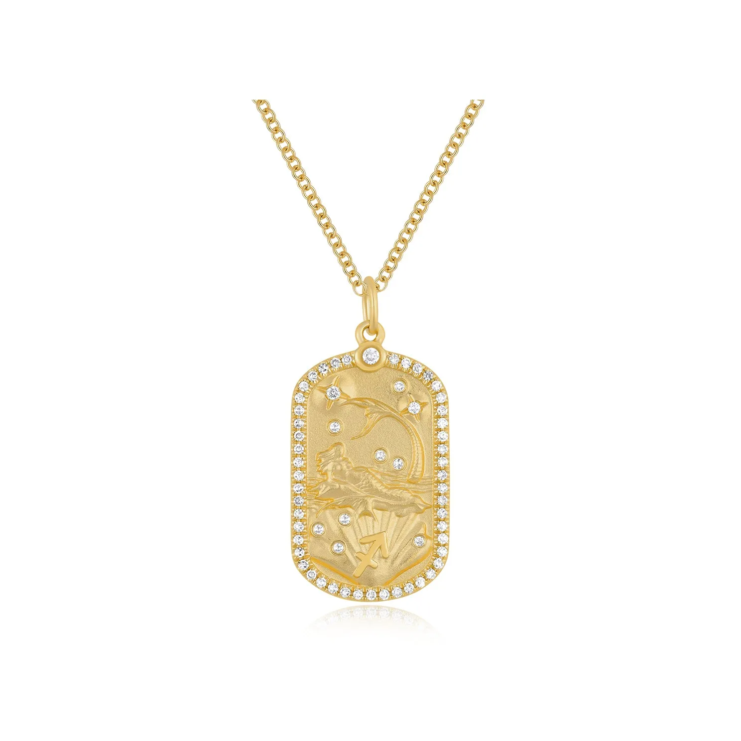 Diamond Zodiac Necklace