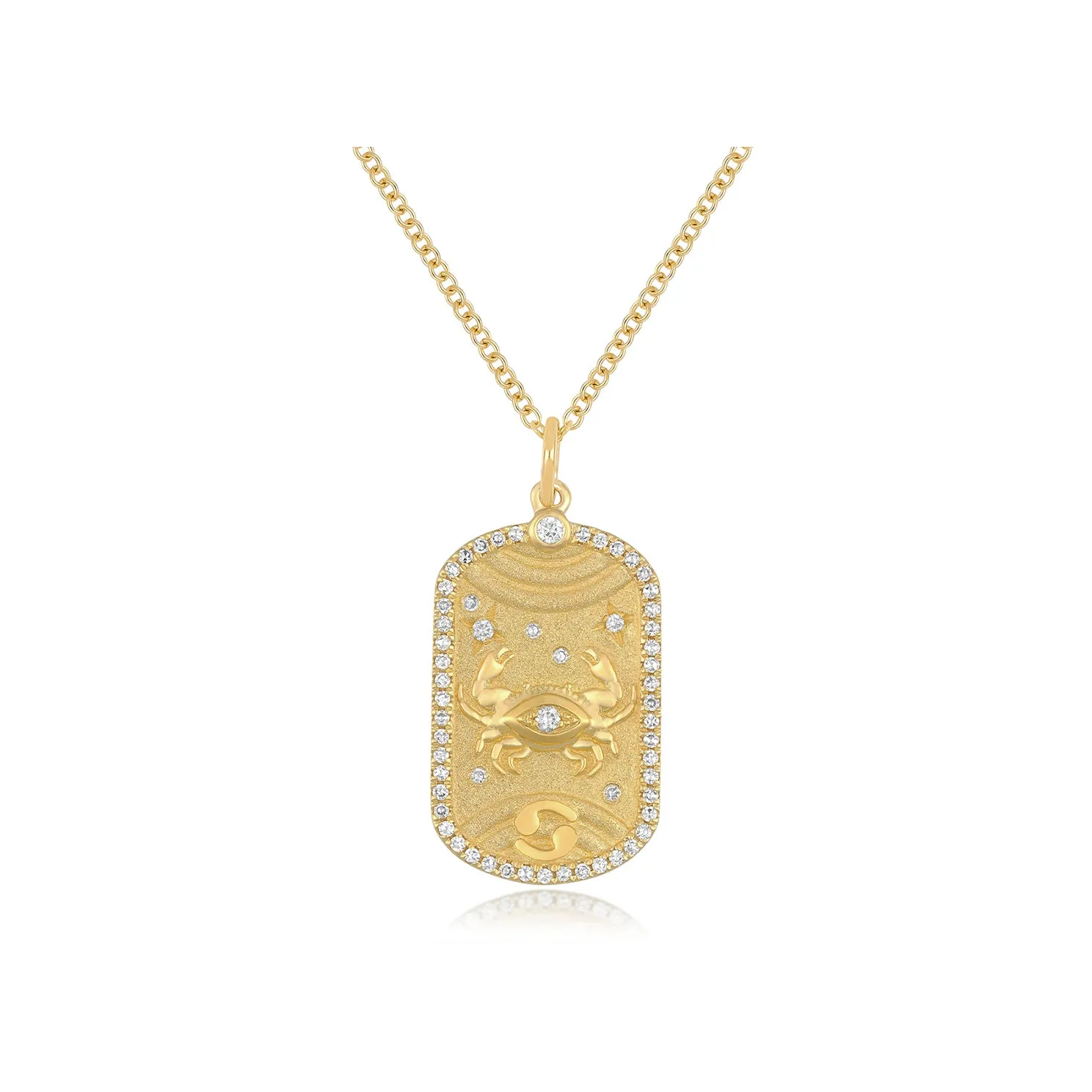 Diamond Zodiac Necklace