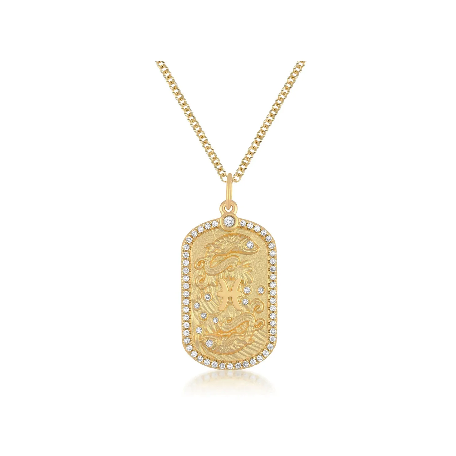 Diamond Zodiac Necklace