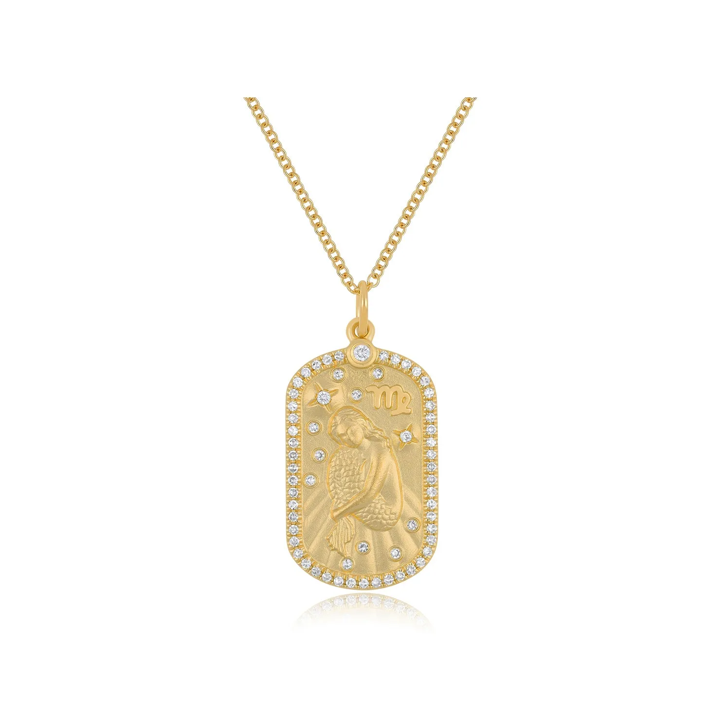 Diamond Zodiac Necklace
