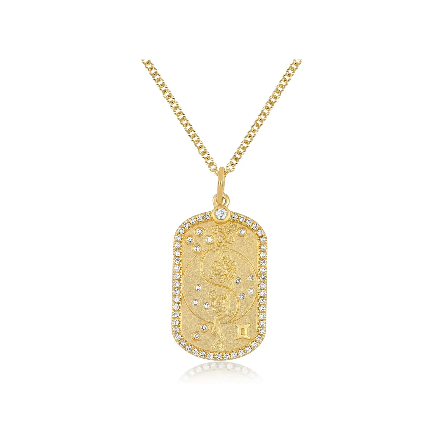 Diamond Zodiac Necklace