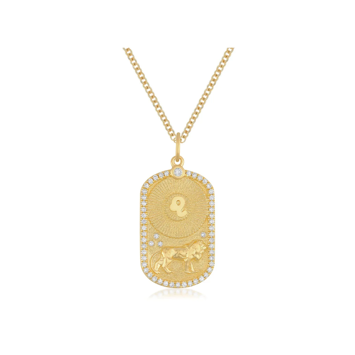 Diamond Zodiac Necklace