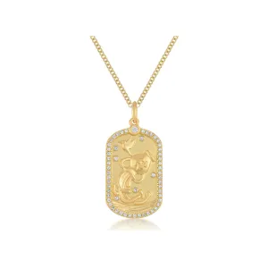 Diamond Zodiac Necklace