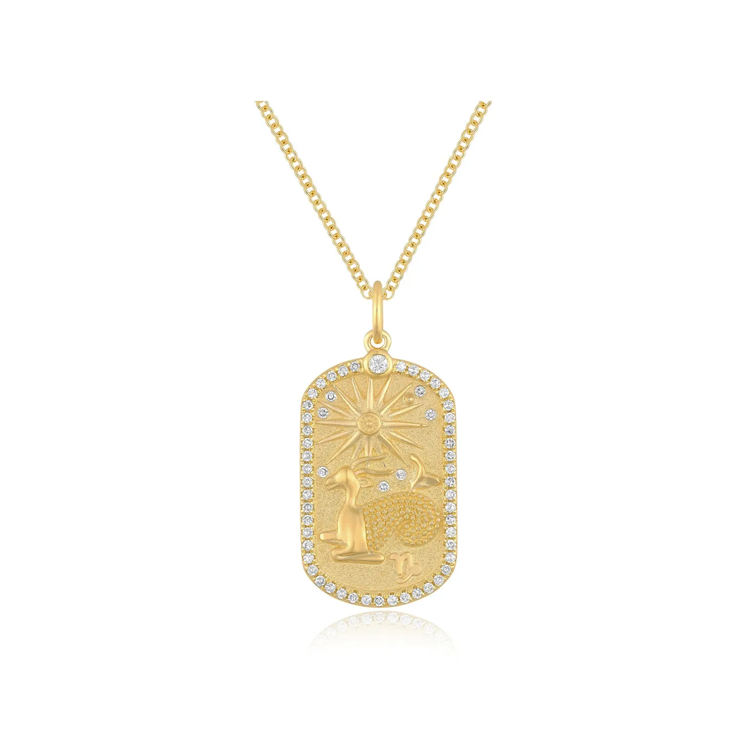 Diamond Zodiac Necklace