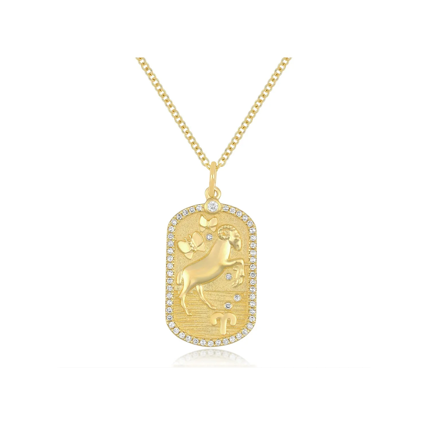 Diamond Zodiac Necklace
