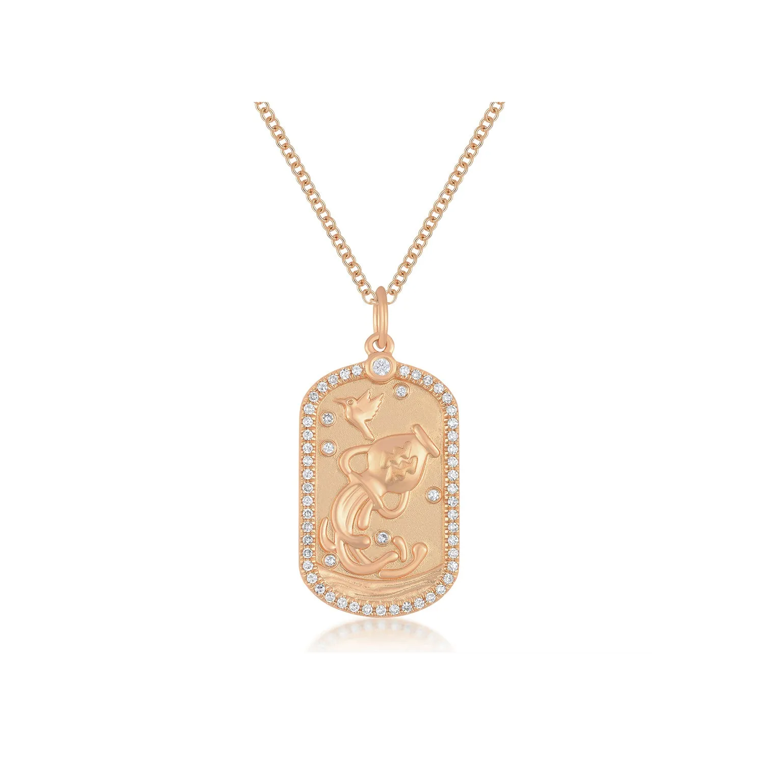 Diamond Zodiac Necklace