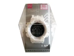 Digital watch BluePlanet G WHITE