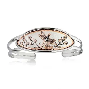 Dragonfly design wire bracelet